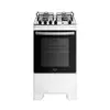 Fogão Dako 4 Bocas Mesa Inox Supreme Branco Bivolt