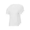 Camiseta masculina algodão c/ logo 3 unid GG branco BOSS - 1
