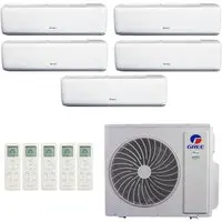 Ar-Condicionado Multi Split Inverter R-32 Gree 42.000 (2x Evap HW 9.000 + 3x Evap HW 12.000) Quente/Frio 220V - 1