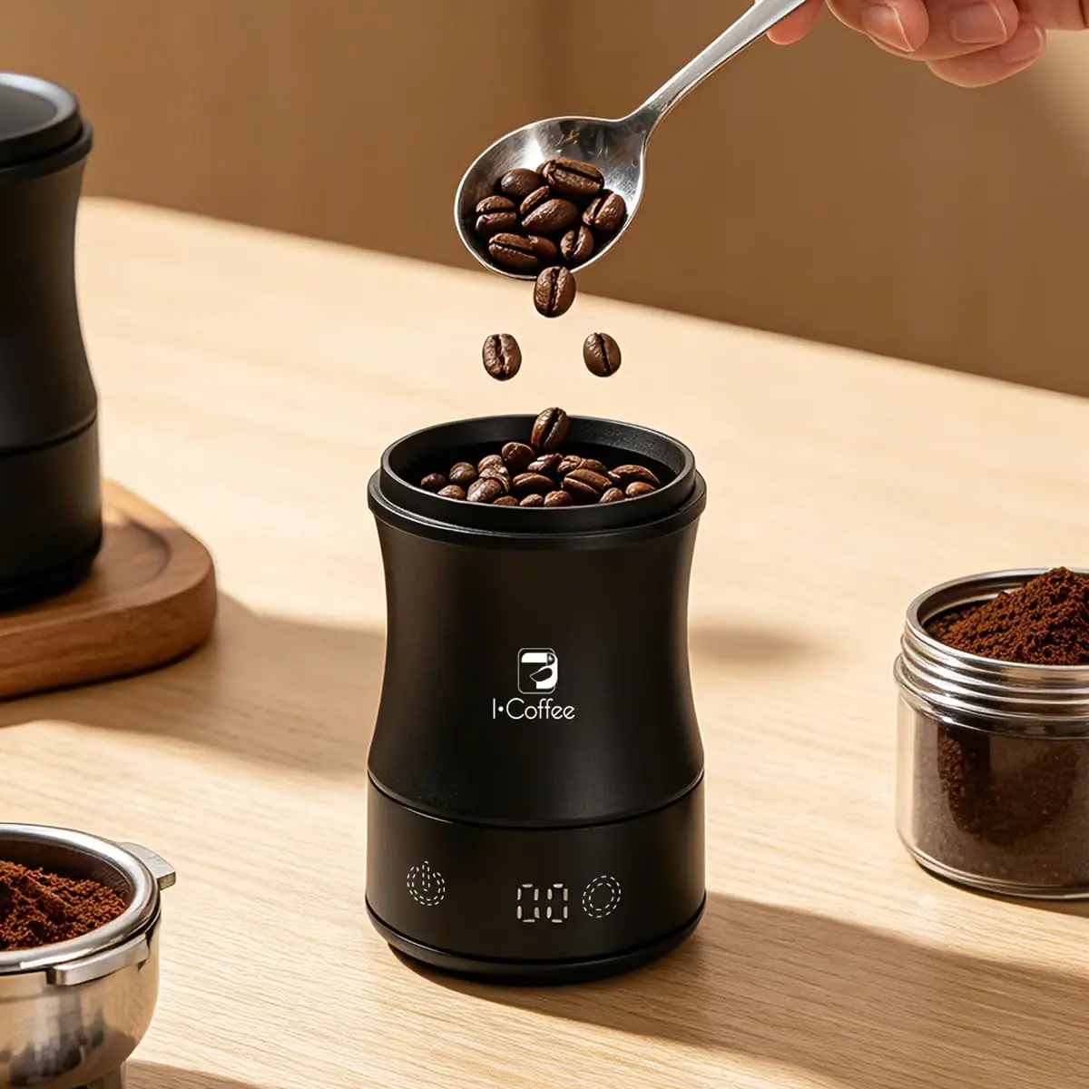 iCoffee Balança Digital para Café com Display Separado, Precisão 0,1g para Espresso e Coado - 1