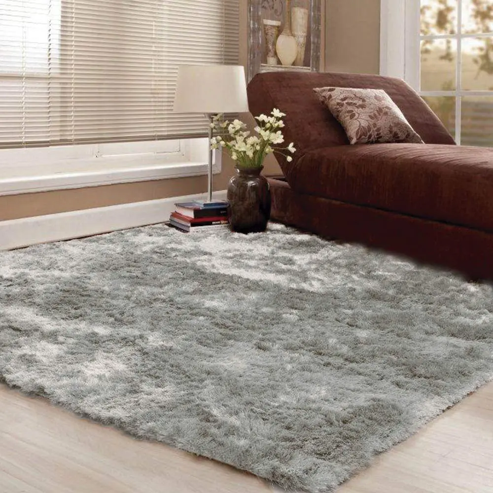 Tapete para Sala Premium 150x200cm Cinza - 1