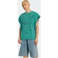 Originals - Washed Graphics Cut-off Homem adidas
