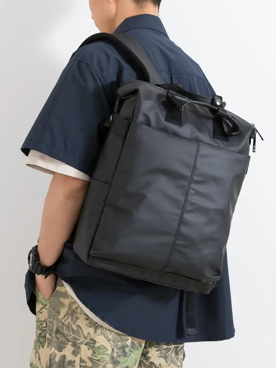 Mochila Casual Unissex de Grande Capacidade para Viagem, Impermeável, para Notebook, Estilo Japonês Moderno, Mochila Escolar ...