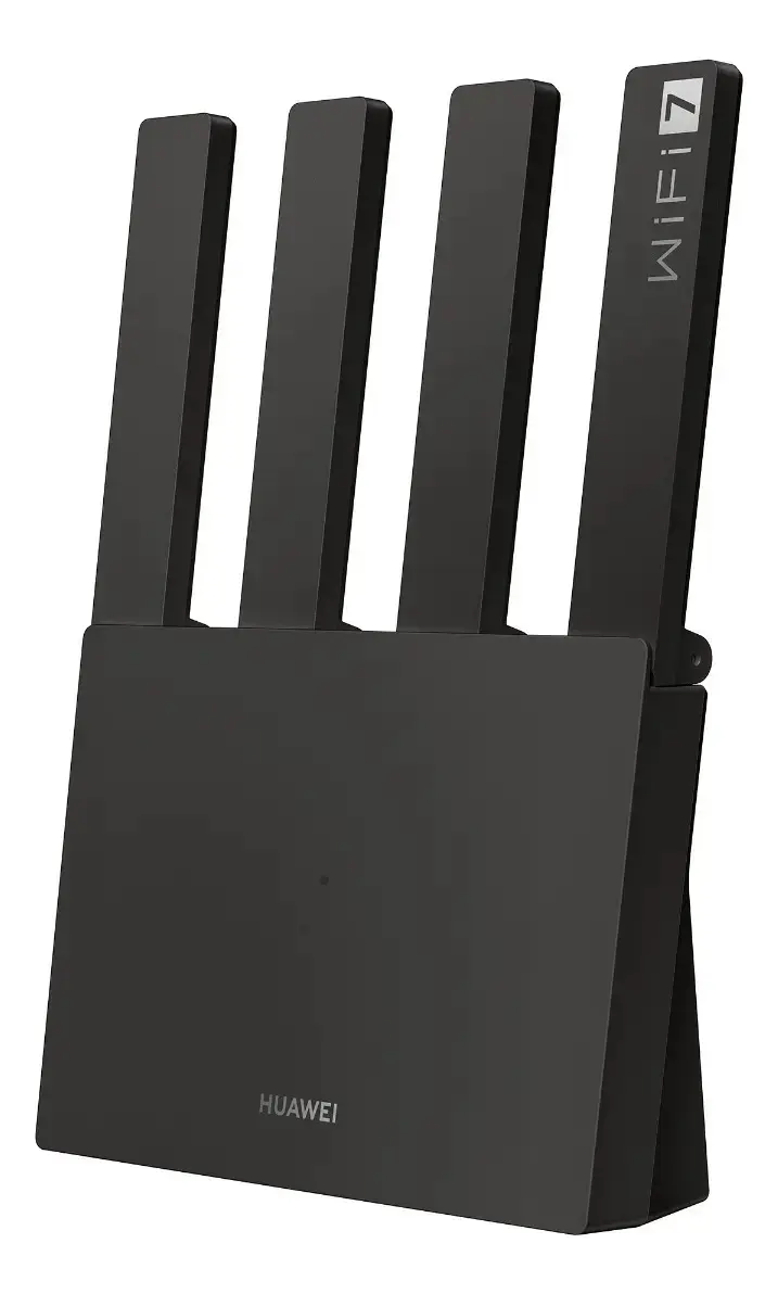 HUAWEI WiFi BE3 3.6 Gpbs Dual-Band Wi-Fi 7 I Visualização de diagnóstico WiFi I Controle parental Preto