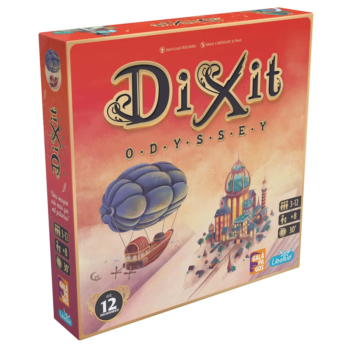 Asmodee, Dixit: Odyssey, Jogo de Tabuleiro para Família, Idade 8+, 3 a 12 Jogadores, Partidas de até 30 min - 1
