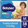 Fralda Babysec Galinha Pintadinha M c/38 unidades - 1