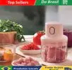 [R$10,50 MOEDAS] Mini Processador De Alimentos Recarregável - 250ml - 1