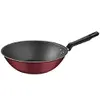 Wok Antiaderente Tramontina 28cm 3,6L Vermelha - 1