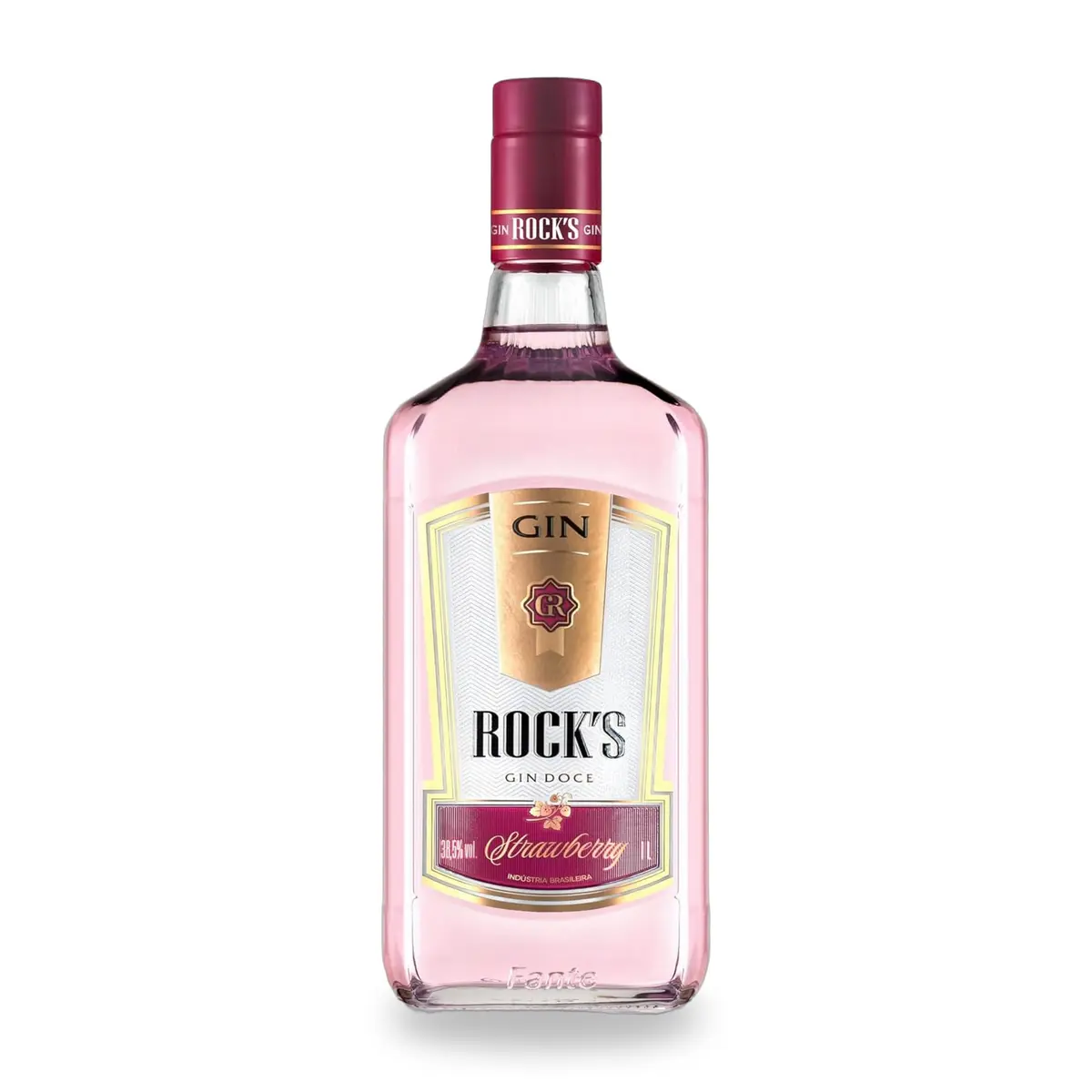 Rocks Gin Rocks Stramberry 995 Ml Sabor 1L