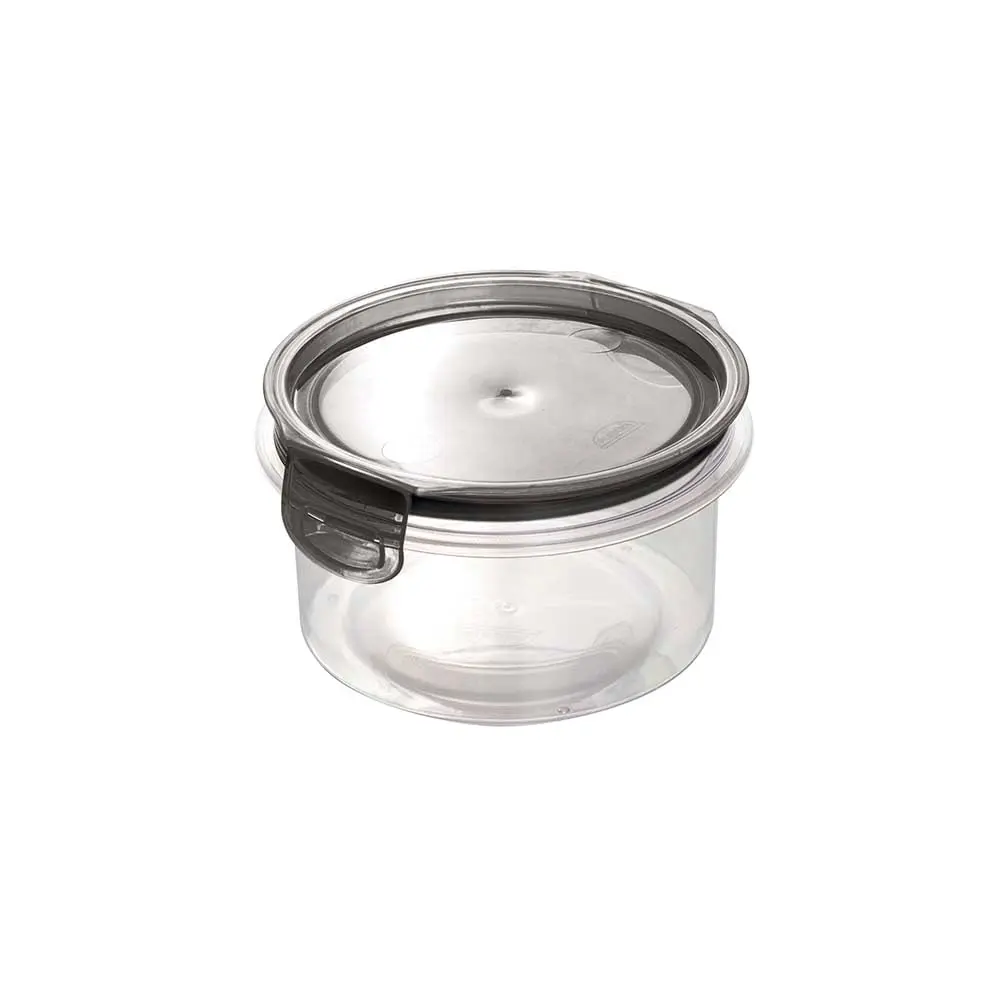 Porta Mantimentos Trava Mais Redondo Cristal 550Ml Plasútil