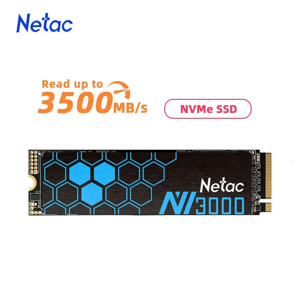 Netac-Disco rígido interno de estado sólido, SSD NVMe, NVMe, M2, 250GB, 500GB, 1TB, 2TB, M.2 2280, PCIe, Laptop, Desktop