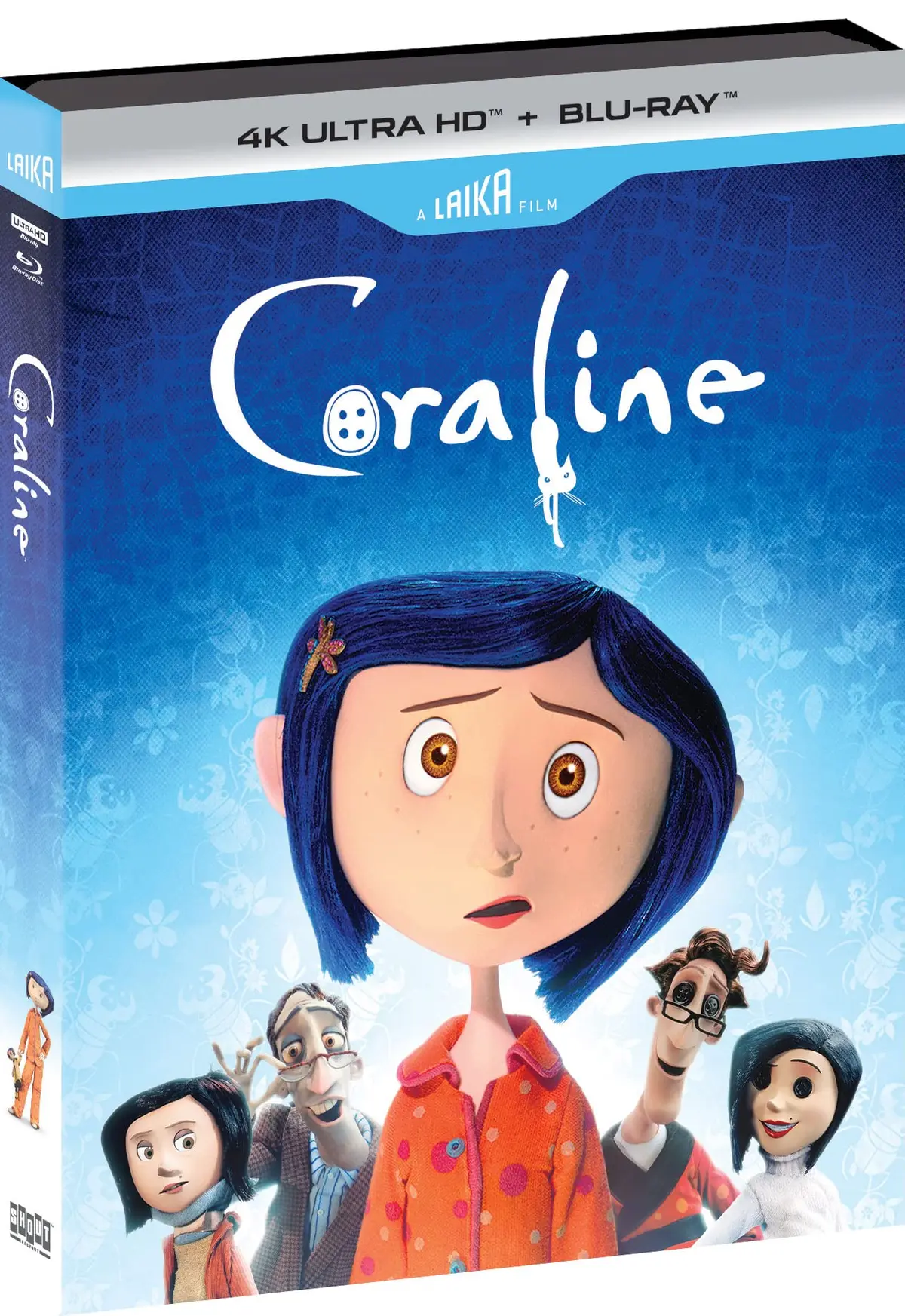 Coraline - 4K Ultra HD + Blu-ray [4K UHD] [Blu-ray]