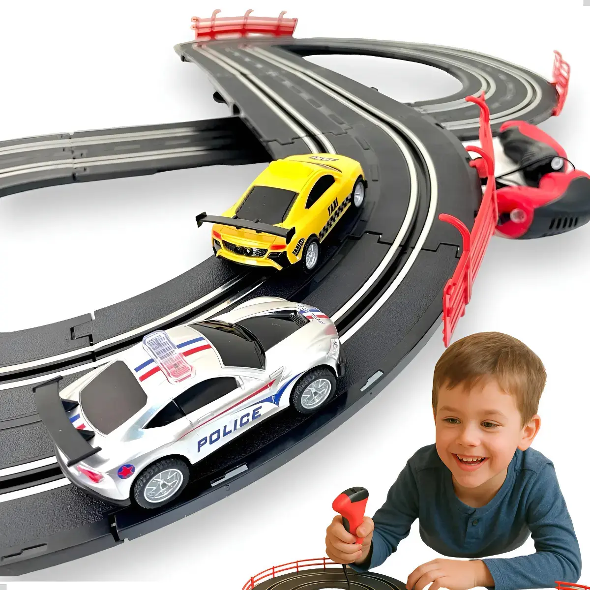 Pista Autorama Organiser Dmt5892 280cm 2 Carrinhos e 2 Controles