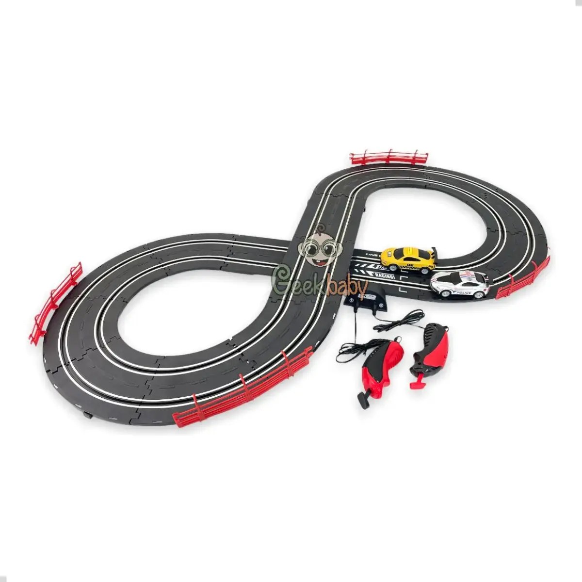 Pista Autorama Organiser Dmt5892 280cm 2 Carrinhos e 2 Controles thumbnail 6