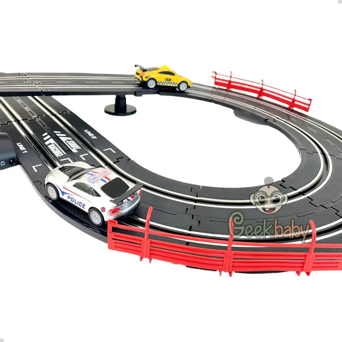 Pista Autorama Organiser Dmt5892 280cm 2 Carrinhos e 2 Controles thumbnail 7