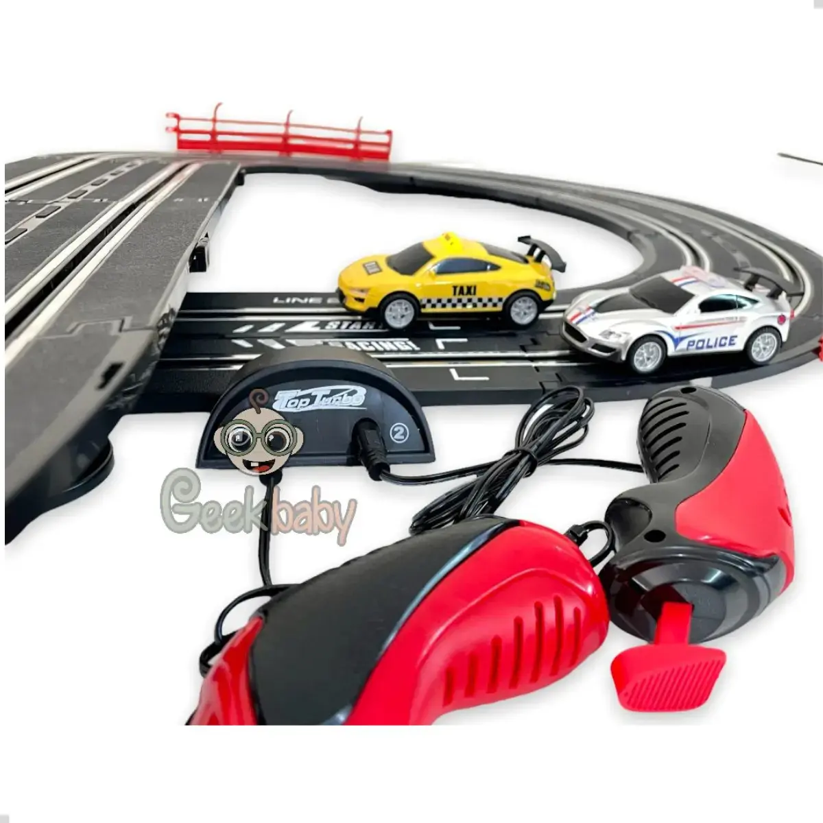 Pista Autorama Organiser Dmt5892 280cm 2 Carrinhos e 2 Controles thumbnail 8
