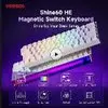 Teclado VEEKOS Shine 60 com Gatilho Rápido, 68 Teclas, Com ou Sem Fio, Interruptor Magnético e RGB - 1