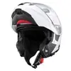 Capacete Texx Escam Kratos Solido Branco Brilho 58 - 1