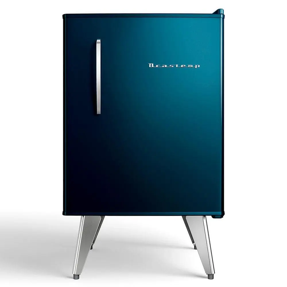 Frigobar Brastemp 76 Litros Retrô Midnight Blue - BRA08M (110, Volts) | Retrô - 1