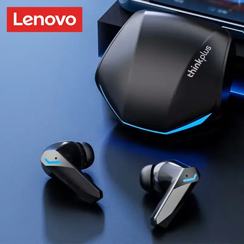 Fone de Ouvido Sem Fio Bluetooth Gamer Lenovo GM2 Pro, Fones de Ouvido Sem Fio para Música, Modo Duplo, Fones de Ouvido Esportivos Bluetooth - 1