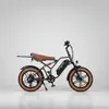 Bicicleta Elétrica MPE 9050 1000W Marrom-Claro - 1