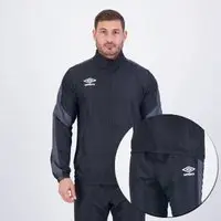 Agasalho Umbro Plan Color Preto