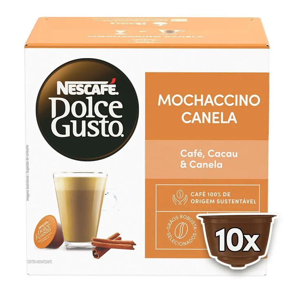 NESCAFÉ DOLCE GUSTO Mochaccino Canela 10 cápsulas - 1