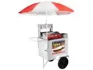 Carrinho de Tapioca Armon - Street Food Luxo com Guarda-sol - 1