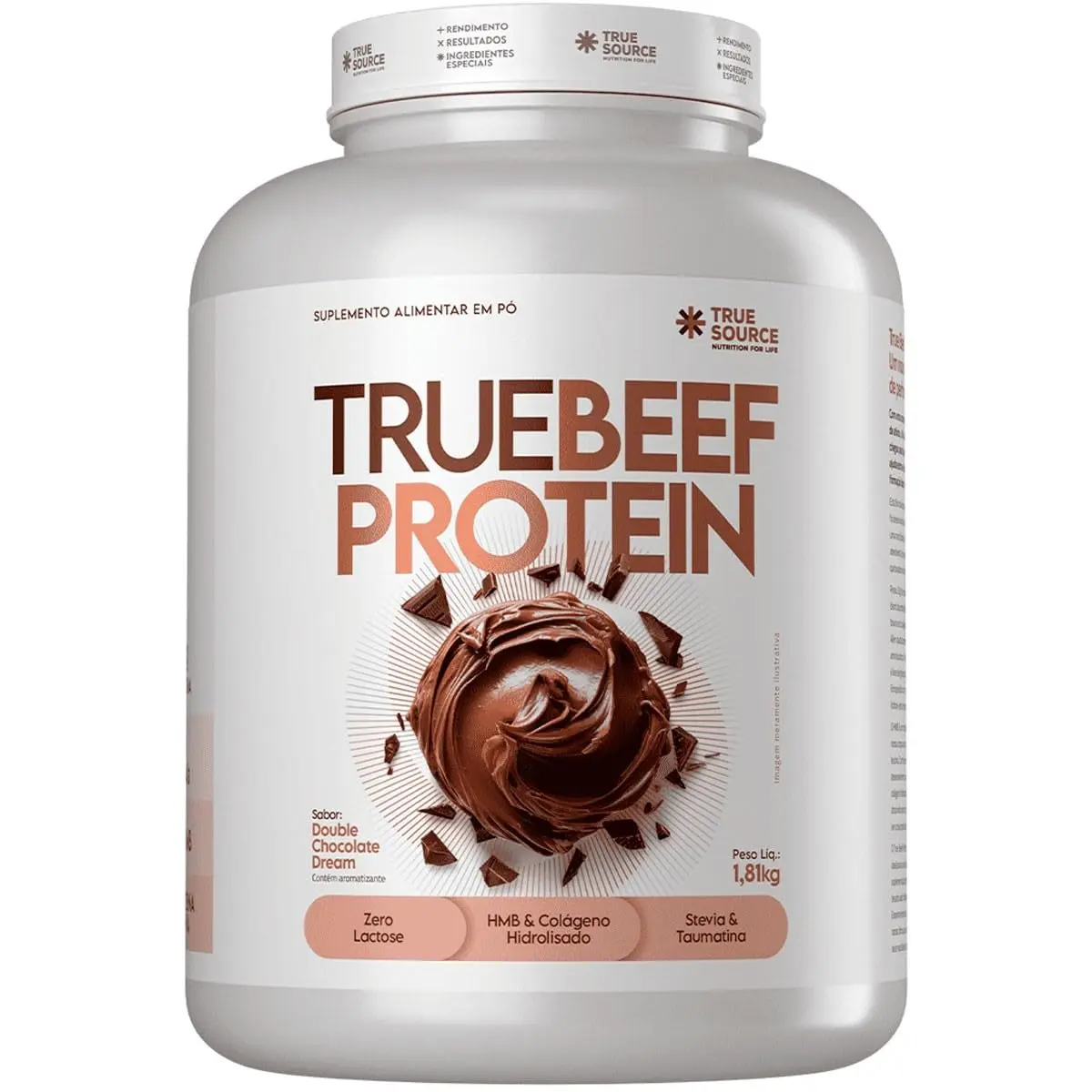True Beef Protein Double Chocolate Dream (1810g) - True Source - 1