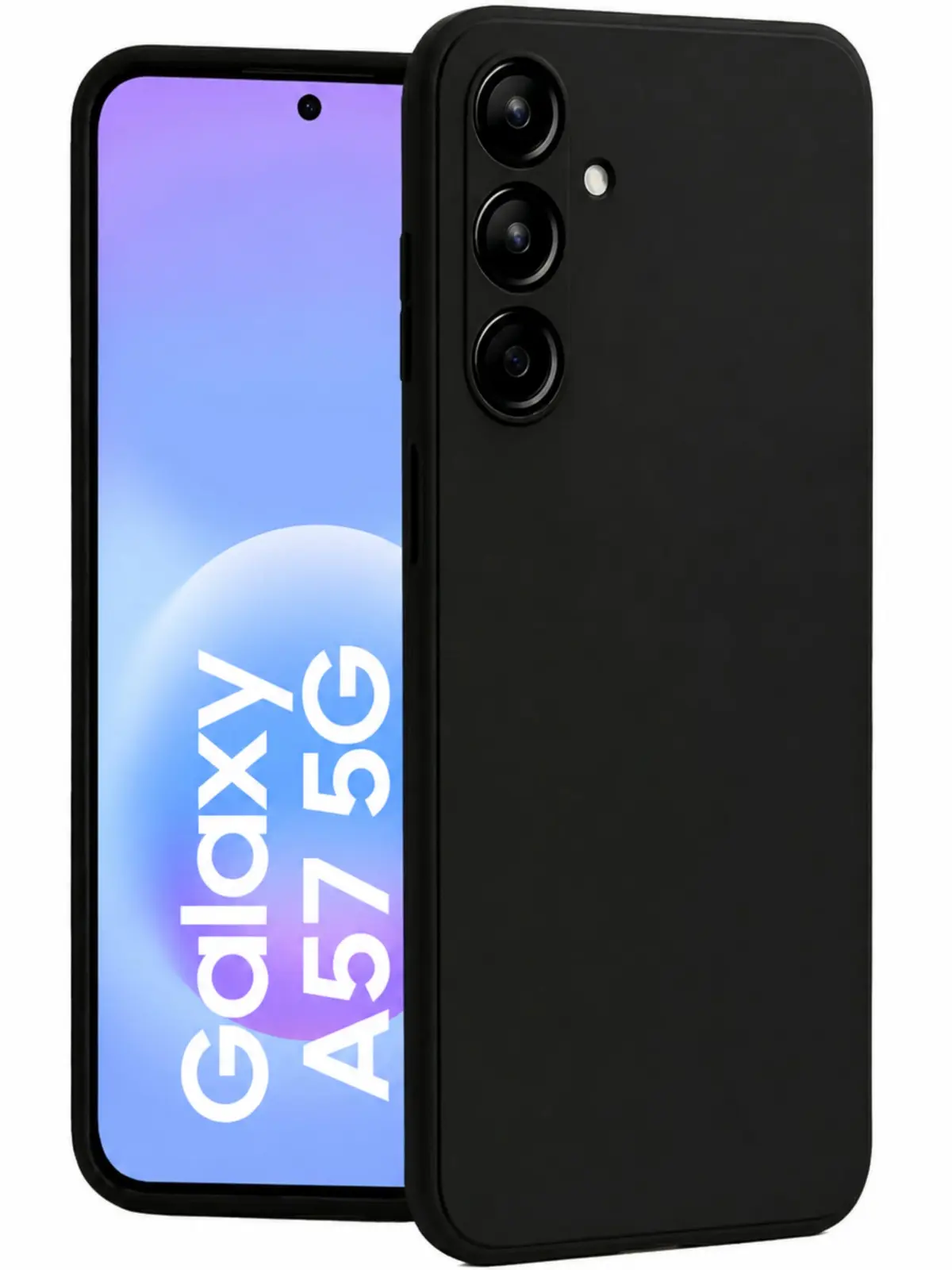 Capa para Samsung [Galaxy A57] Capinha Premium Ultra Slim Case com Proteção de Camera, Anti Impacto e Resistente, Anti Riscos, Leve, Aveludada e Design Elegante (Preto)
