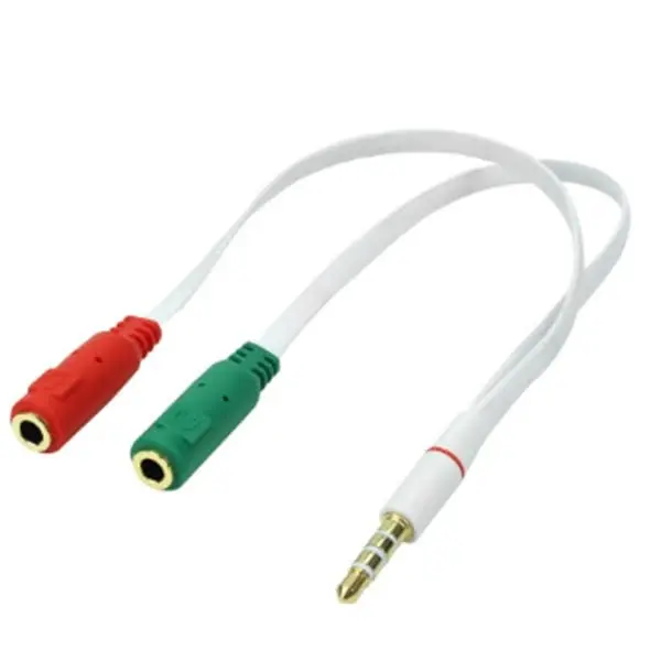 Cabo De Áudio E Video P3 P2 Cabo Adaptador Cb0440w Fone Game - 1