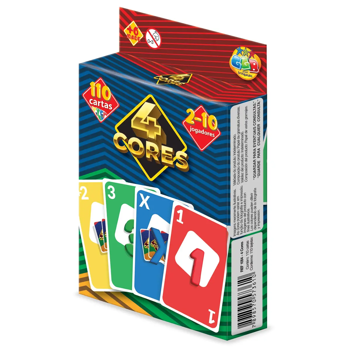 GGB Jogo de Cartas 4 Cores - 1