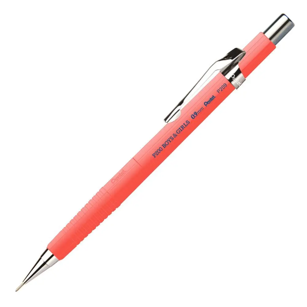 Pentel Lapiseira 0.9mm Salmão P209-SAPB