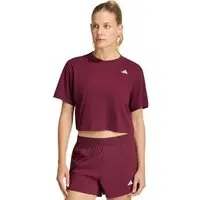 Camiseta Treino Boxy Essentials adidas Performance Vinho - 1