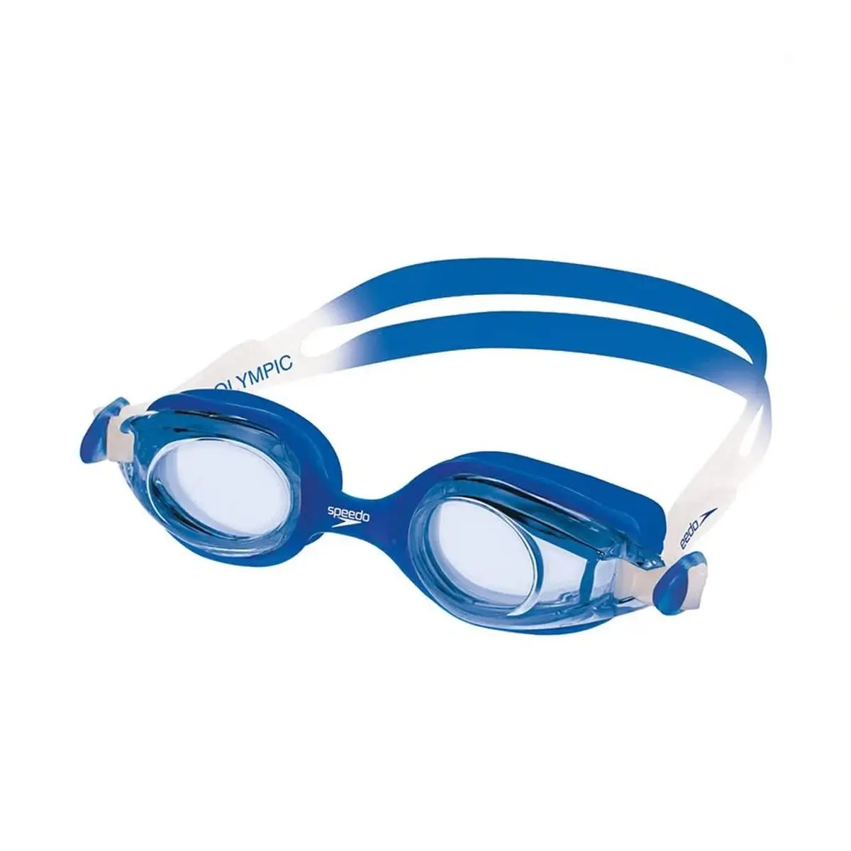 Óculos de Natação Infantil, Speedo, Junior Olympic, SoftFrame Antifog e Proteção UV, Vedação P