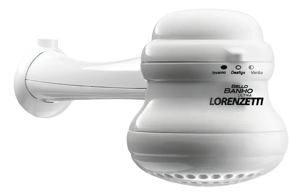 Ducha Manual 3Temp Banho 5500W 50A Branco - Lorenzetti