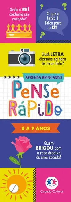 Pense rápido - 8 a 9 anos - 1