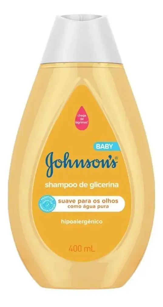Shampoo Para Bebê Johnson's Baby De Glicerina 400ml