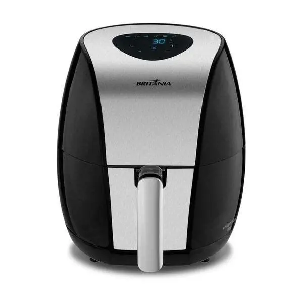 Fritadeira Air Fryer Britânia Bfr20pi 4 E 1l 1500w Digital Pr