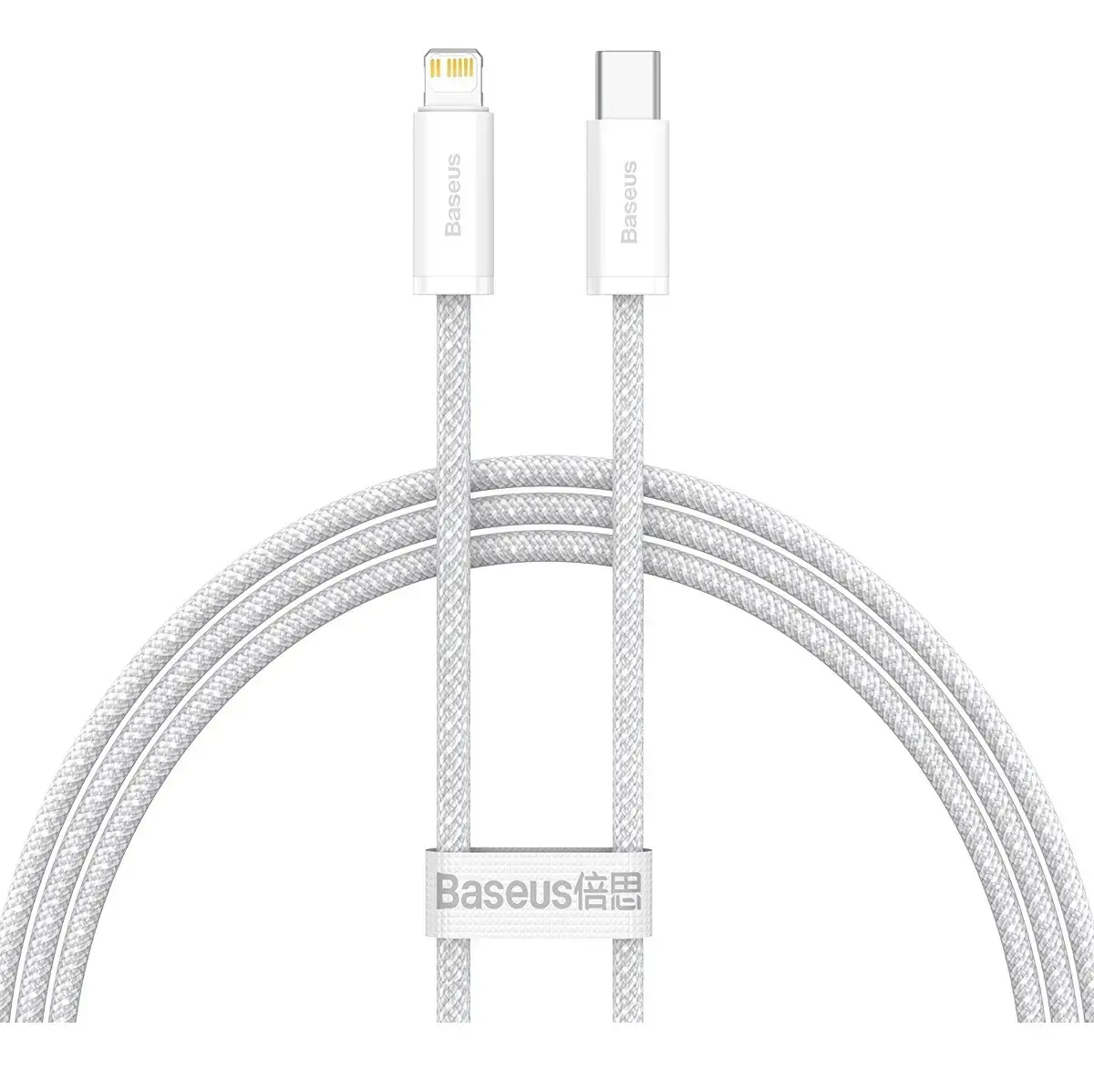 Cabo Turbo Baseus P/ iPhone Usb-c P/ Lightning 20w 2m - 1