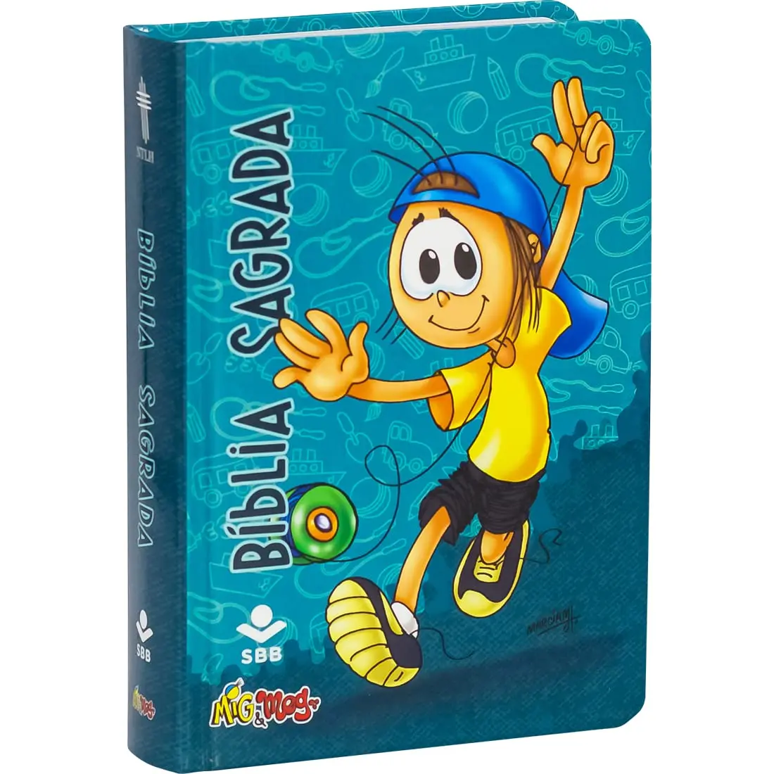 Bíblia Sagrada NTLH para Criança, Letra Maior, com mapa, Capa Dura Ilustrada: Azul: Nova Tradução na Linguagem de Hoje (NTLH) - 1
