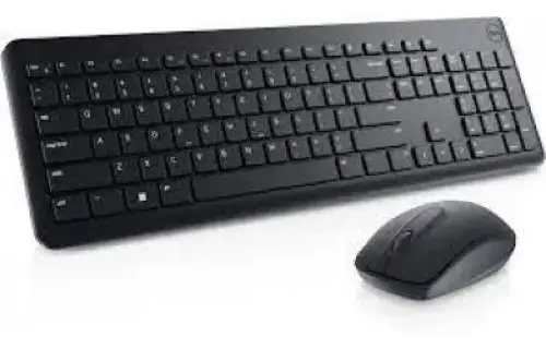 Kit de teclado e mouse sem fio USB Dell KM3322w em espanhol