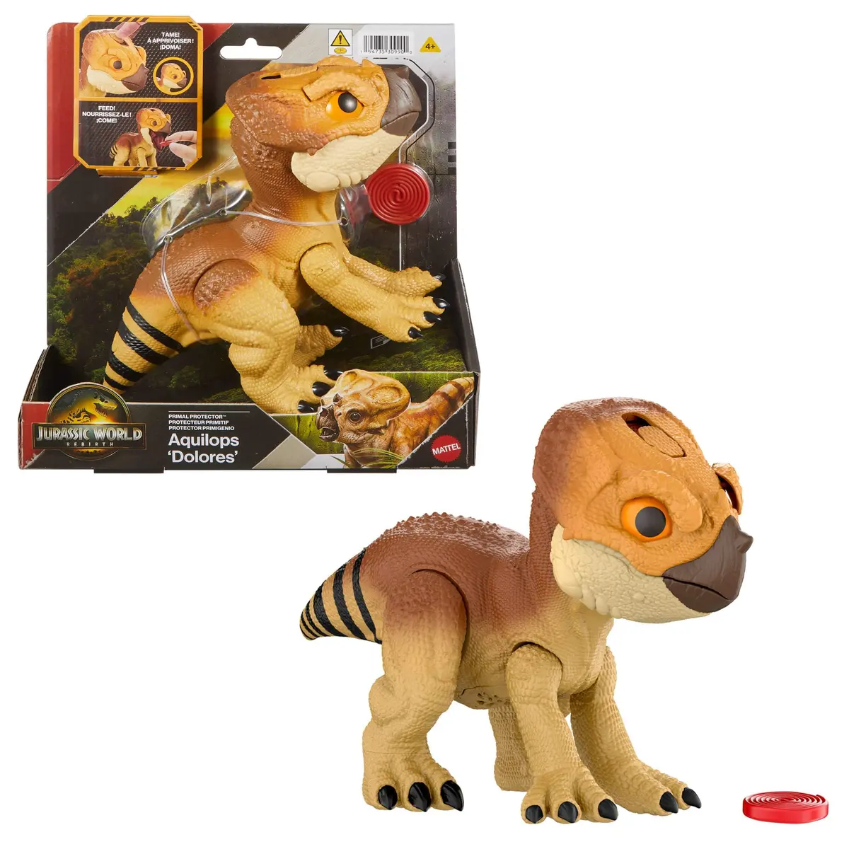 Jurassic World Dinossauro de Brinquedo Rebirth Dinossauro Interativo para