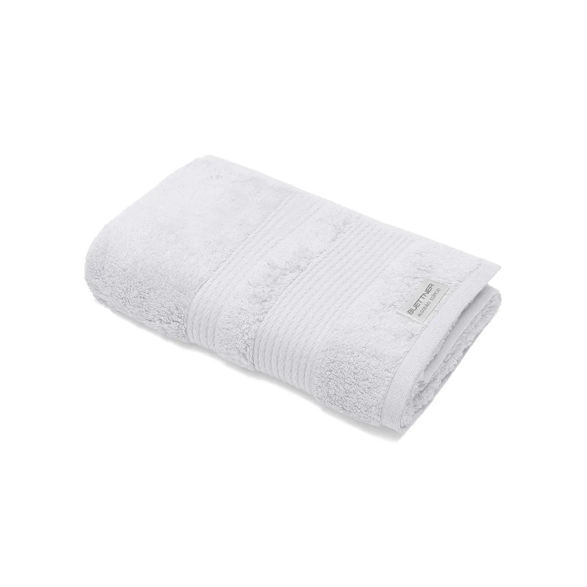 Buettner Toalha de Rosto 50cm x 80cm Algodão Egípcio Aliance Branco 1 pçs | 100% Algodão Egípcio 81cm x 150m