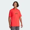 Camiseta Adidas Essentials Linear Single Jersey Masculina - Vermelho - Tamanho: M G e GG - 1