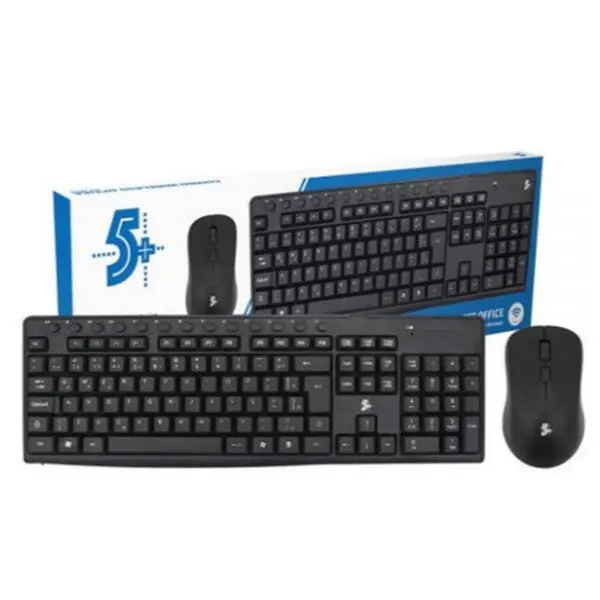 Kit Teclado E Mouse Sem Fio Para Computador Para Notebook - 1