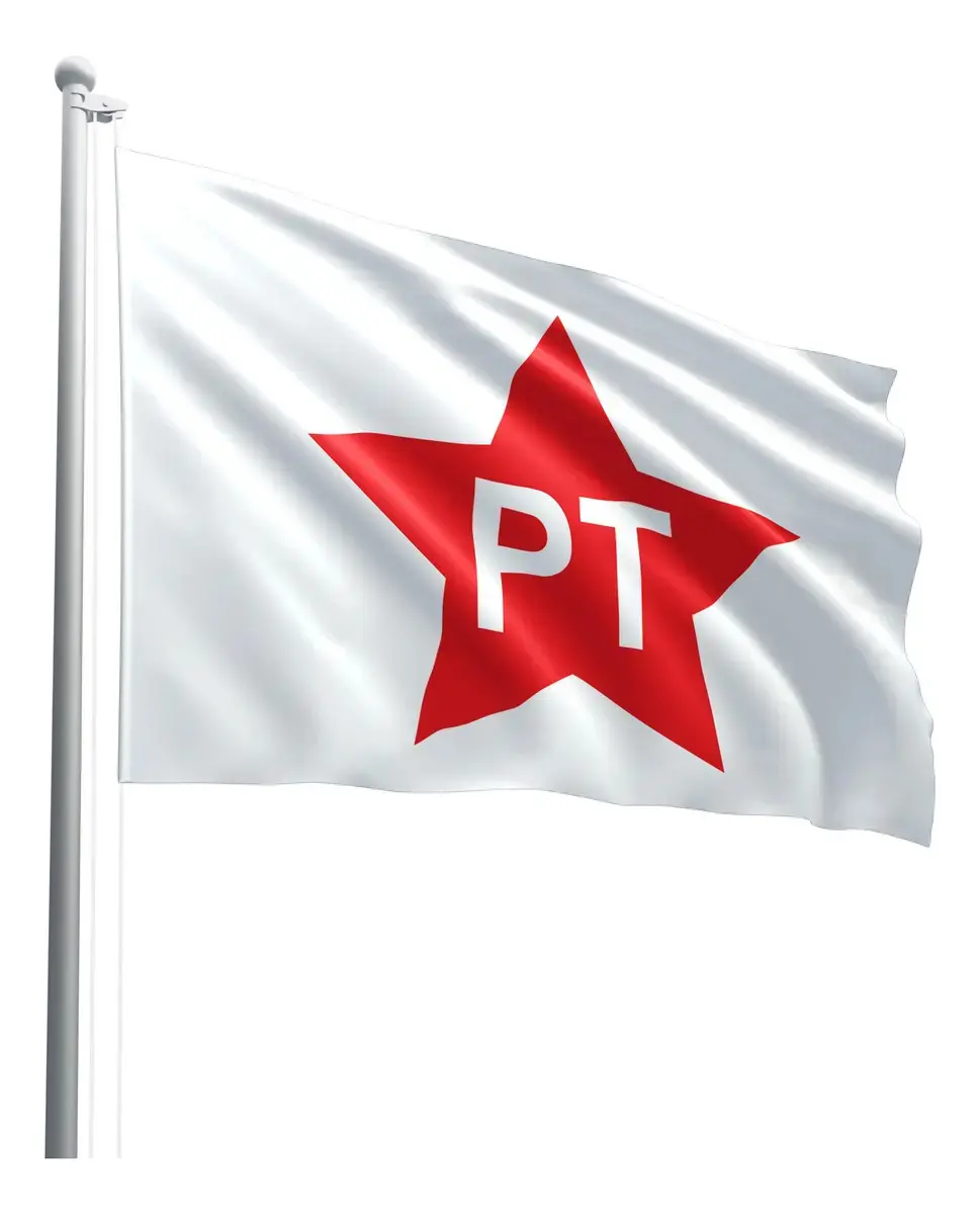 Bandeira Bember Partido Pt 1mx1,40m