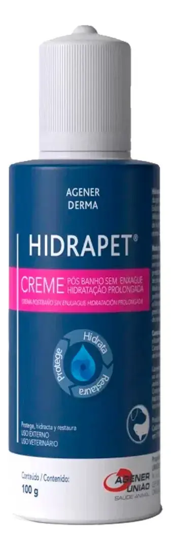 Creme Hidratante Hidrapet Agener para Cães e Gatos 100 mL - 1