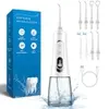 Irrigador Oral Portátil Recarregável 300ml Branco - 1
