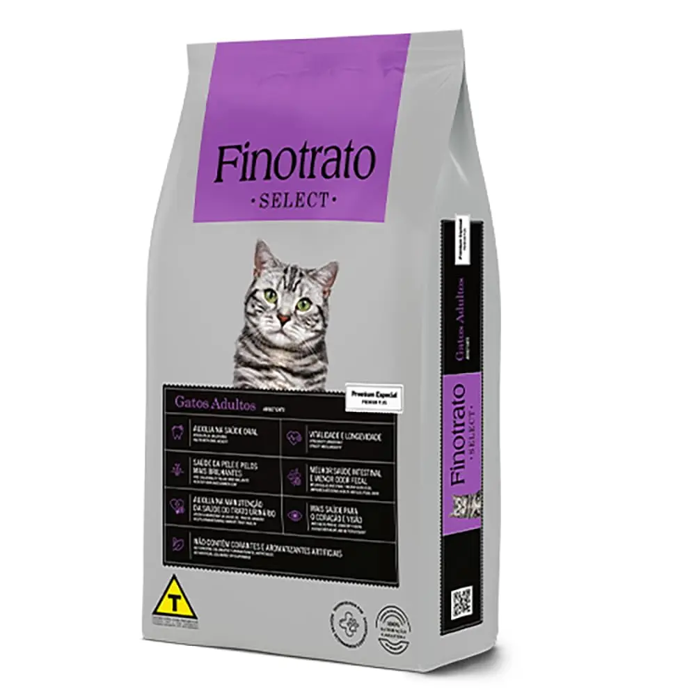 Ração Finotrato Select Gato Adulto 10,1kg